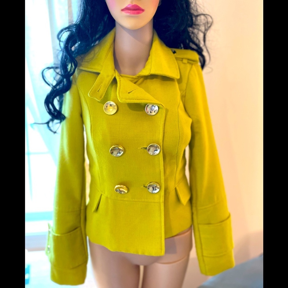 XOXO Double Breasted Military Style Dress Jacket